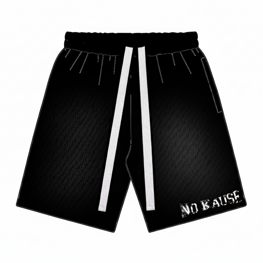 NK Black Faded Shorts